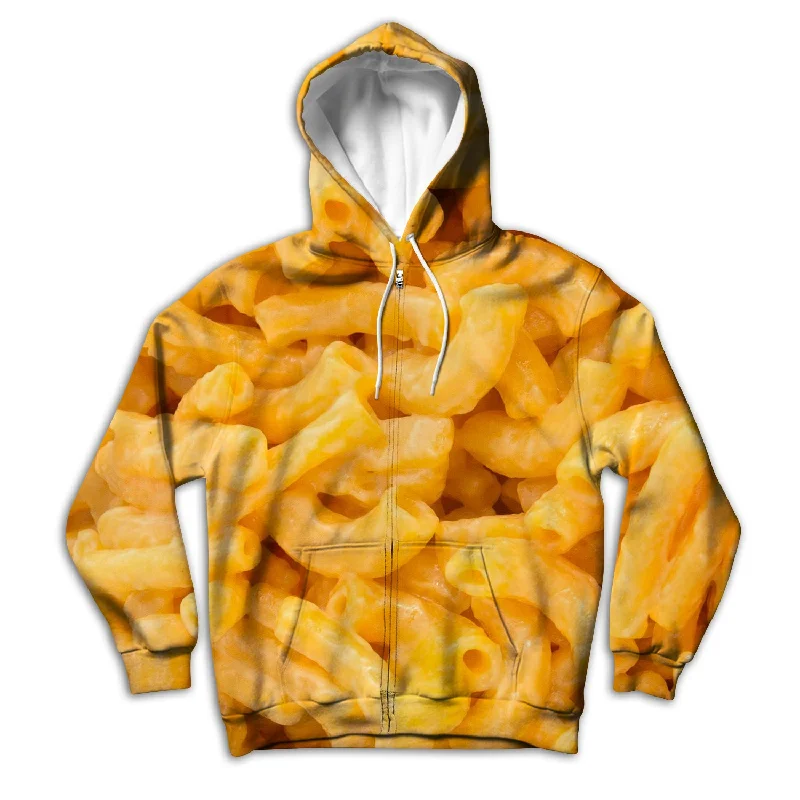 Mac N' Cheese Unisex Hoodie Zipup