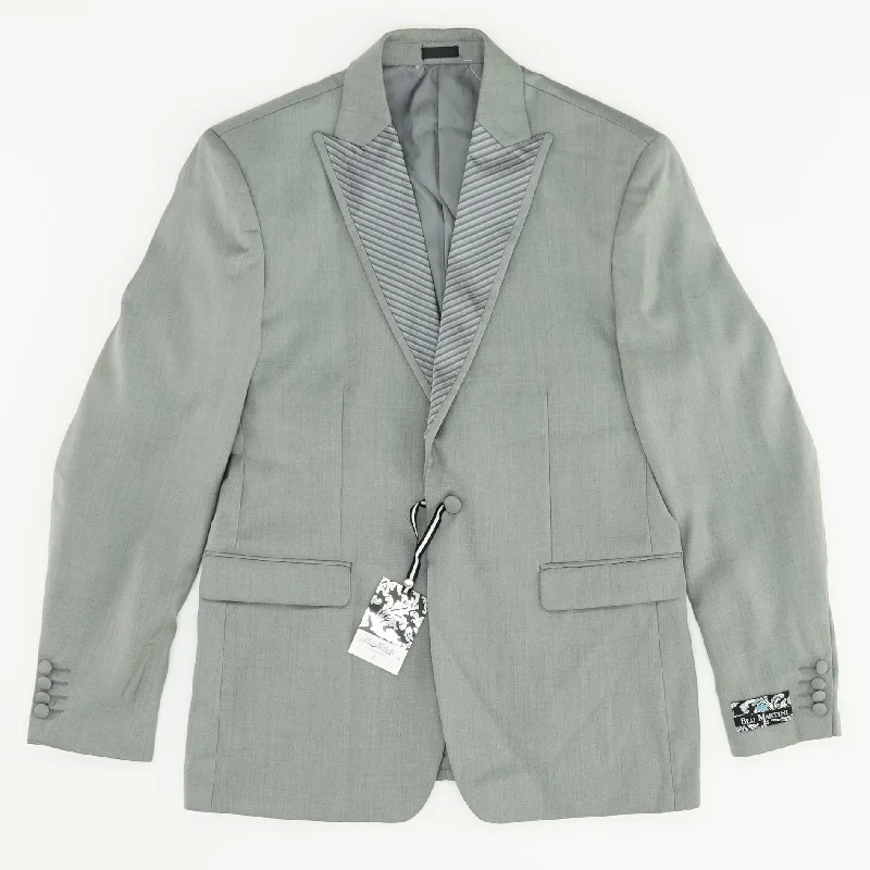 Gray Solid Sport Coat