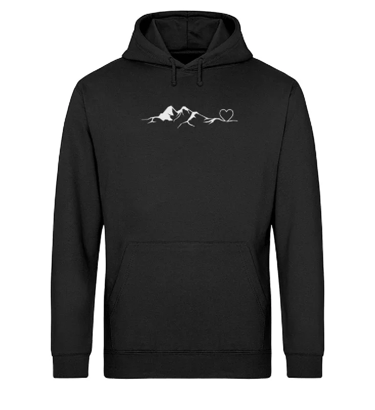 Bergverliebt - Unisex Organic Hoodie'