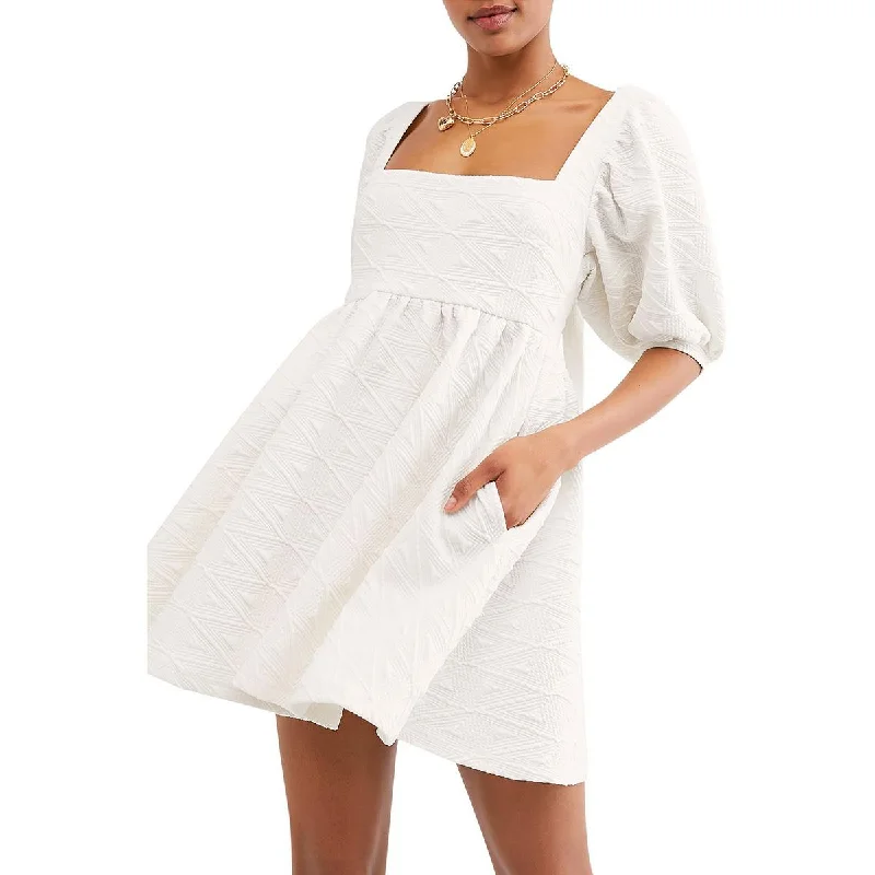 Free People Womens Daytime Short Mini Dress