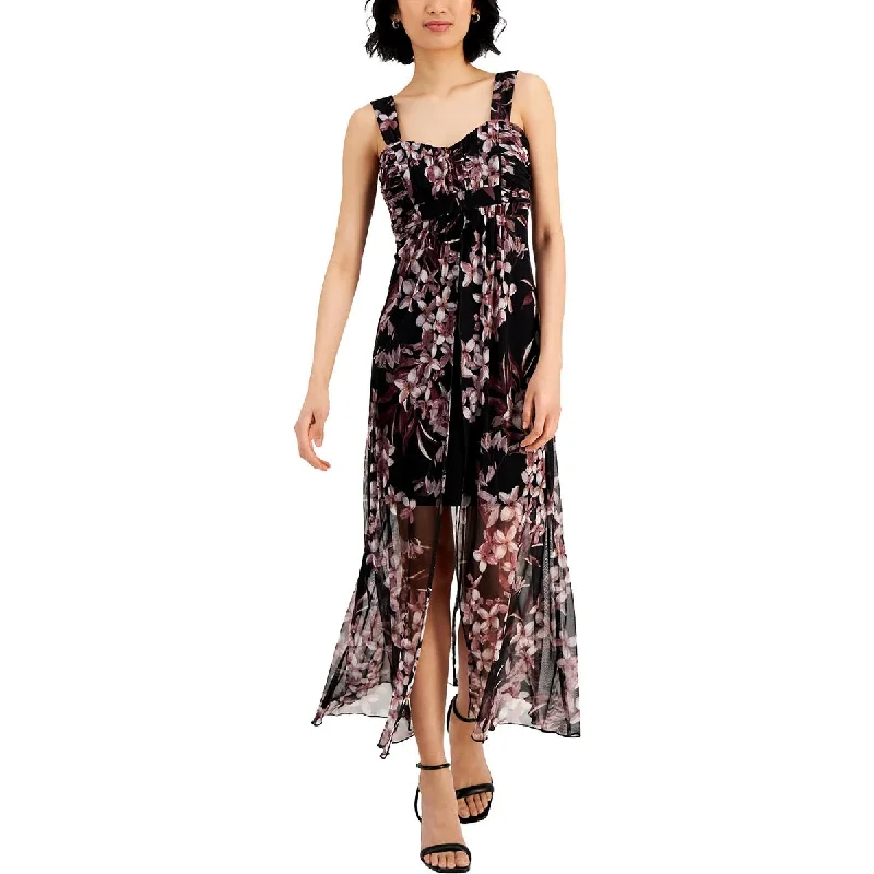 Connected Apparel Womens Floral Long Maxi Dress