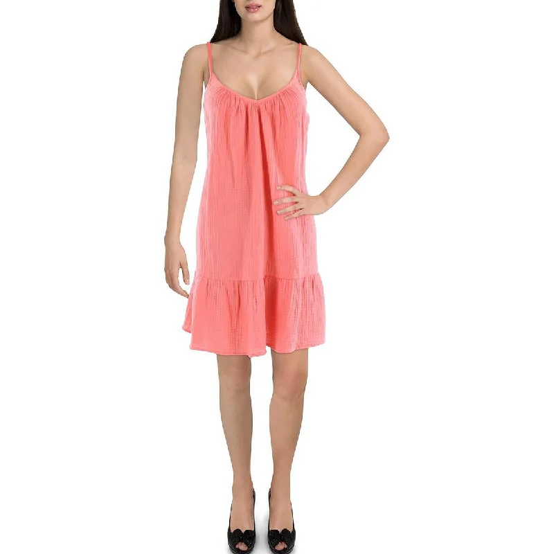 Z Supply Womens Mini Peplum Sundress