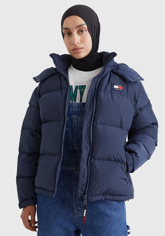 Tommy Jeans Womens Alaska Puffer Jacket, Twilight Navy