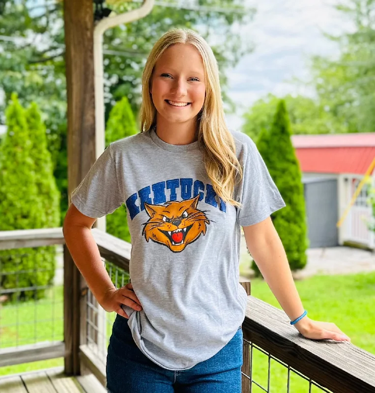 KY Mascot Tee on Grey