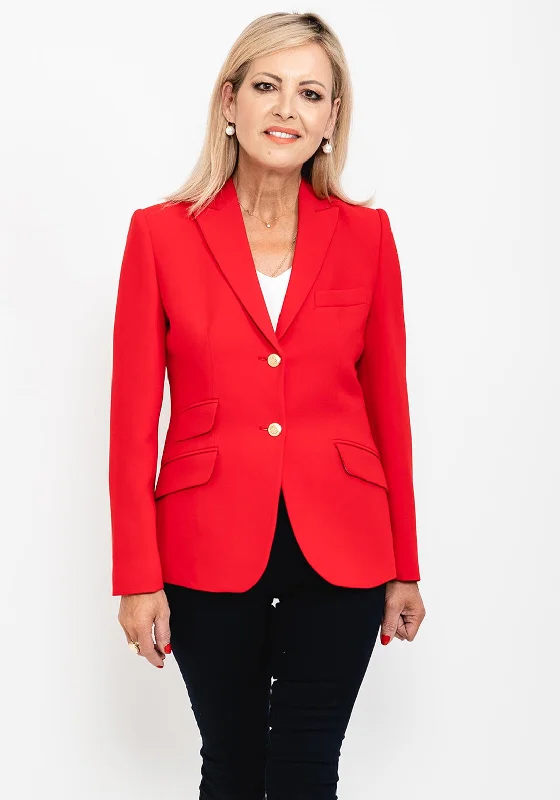 Bariloche Uruguay Blazer Jacket, Red