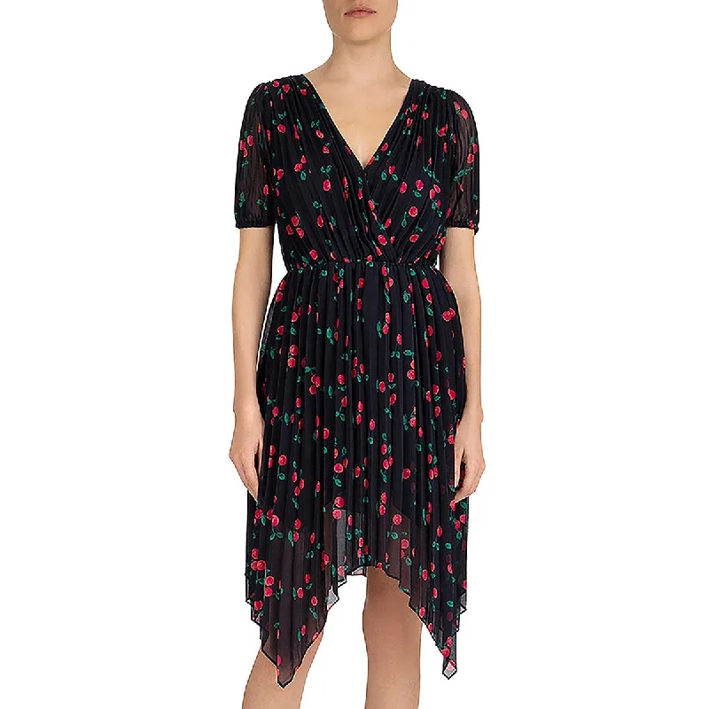 The Kooples Womens Asymmetric  Midi Dress