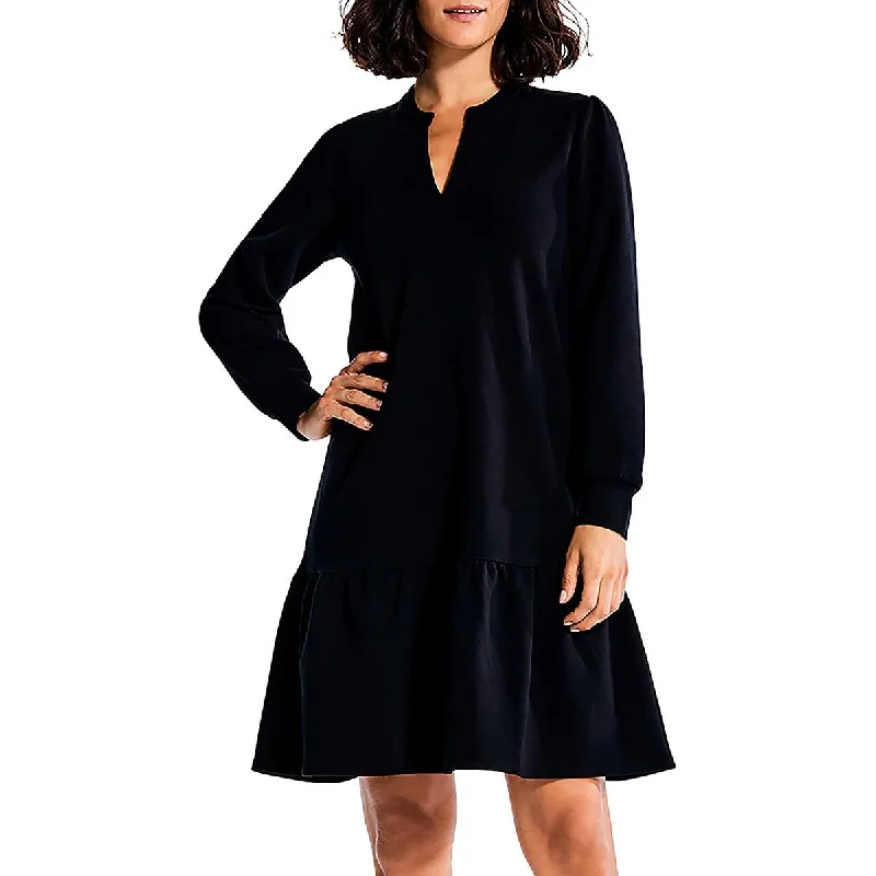 Nic + Zoe Womens Cuffed Mini Mini Dress