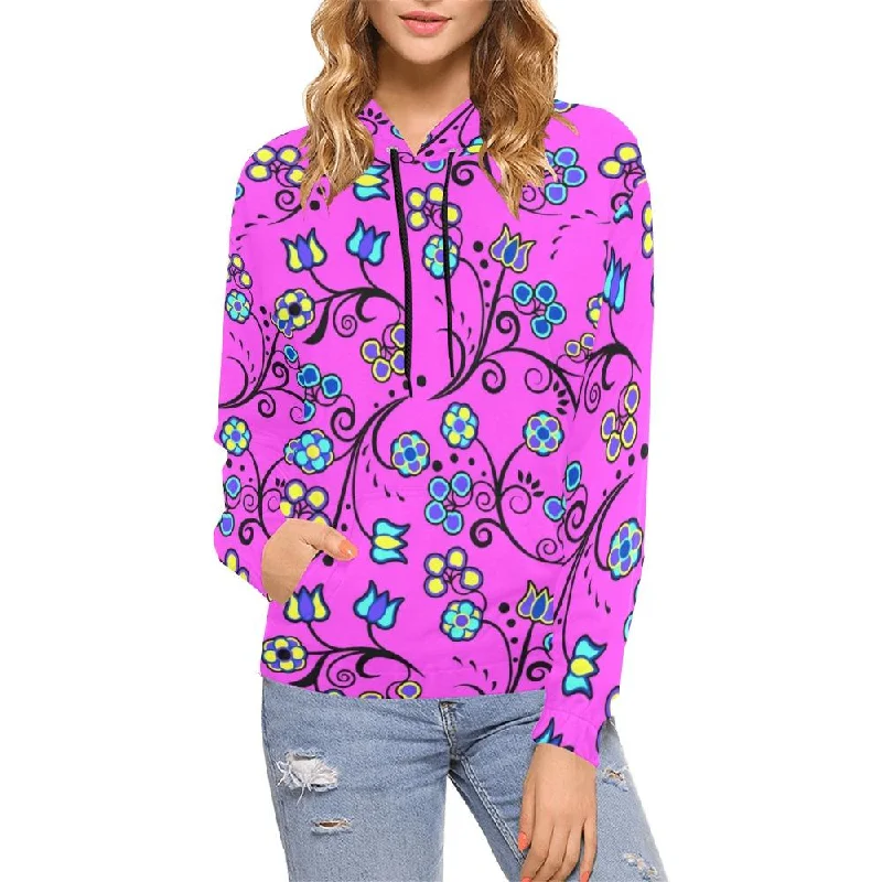 Blue Trio Bubblegum Hoodie for Women (USA Size)