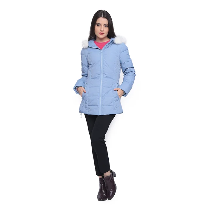 Adult Mid Length Goose Down Jacket