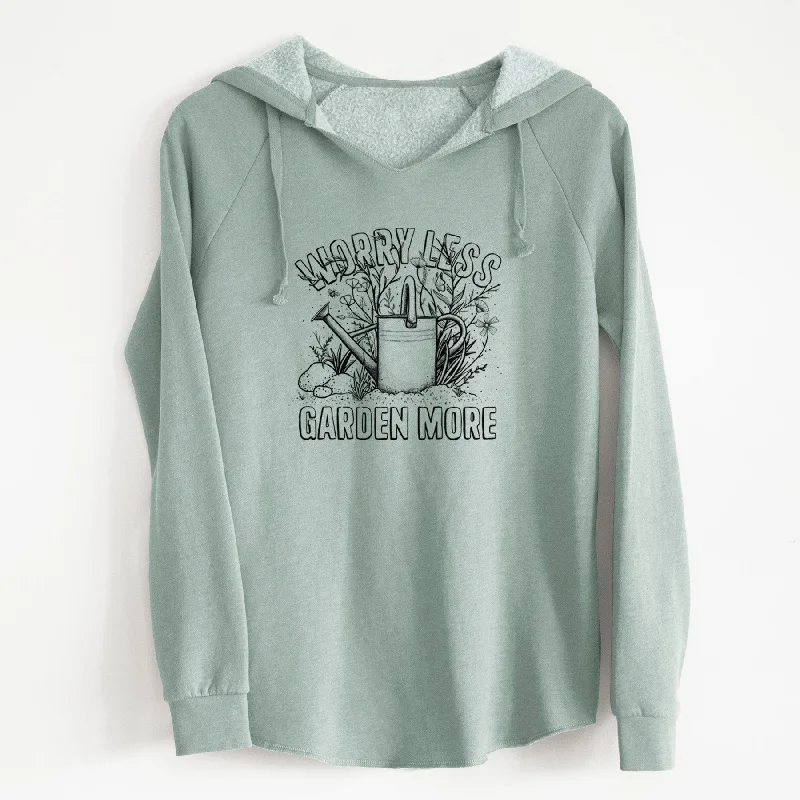 Worry Less — Garden More - Cali Wave Hooded Sweatshirt