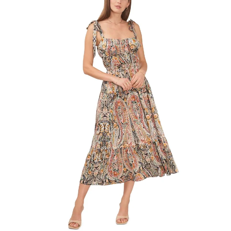 1.State Womens Floral Long Maxi Dress