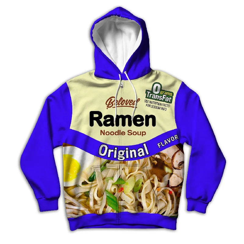 Original Ramen Unisex Zip Up Hoodie