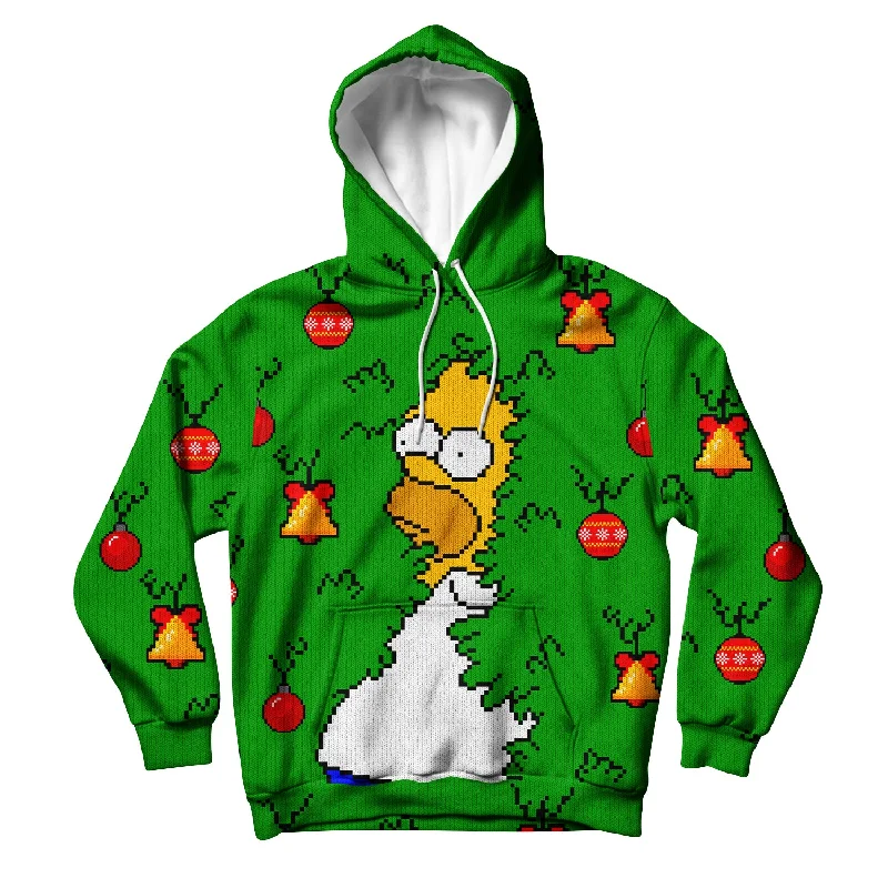 Homer Gone Christmas Unisex Hoodie