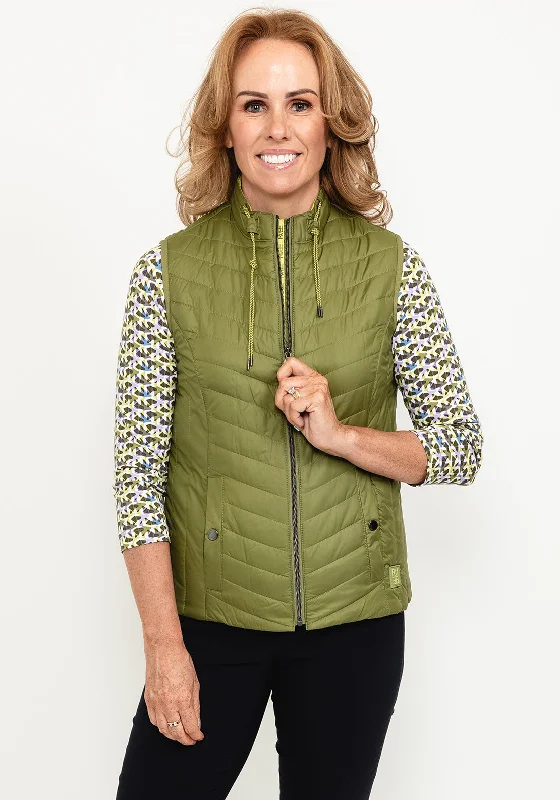 Rabe Lightweight Padded Gilet, Green