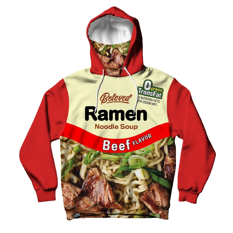 Beef Ramen Unisex Hoodie Mask