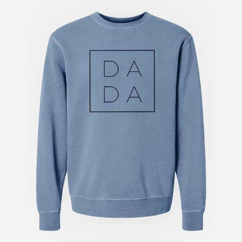 Dada Boxed - Unisex Pigment Dyed Crew Sweatshirt