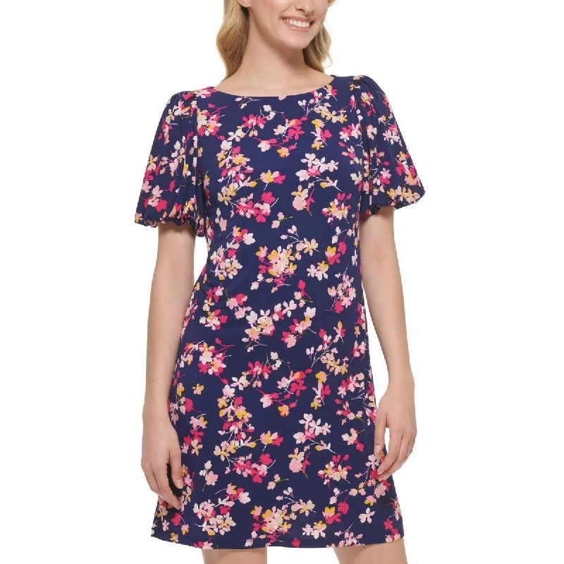 Jessica Howard Womens Floral Print  Shift Dress