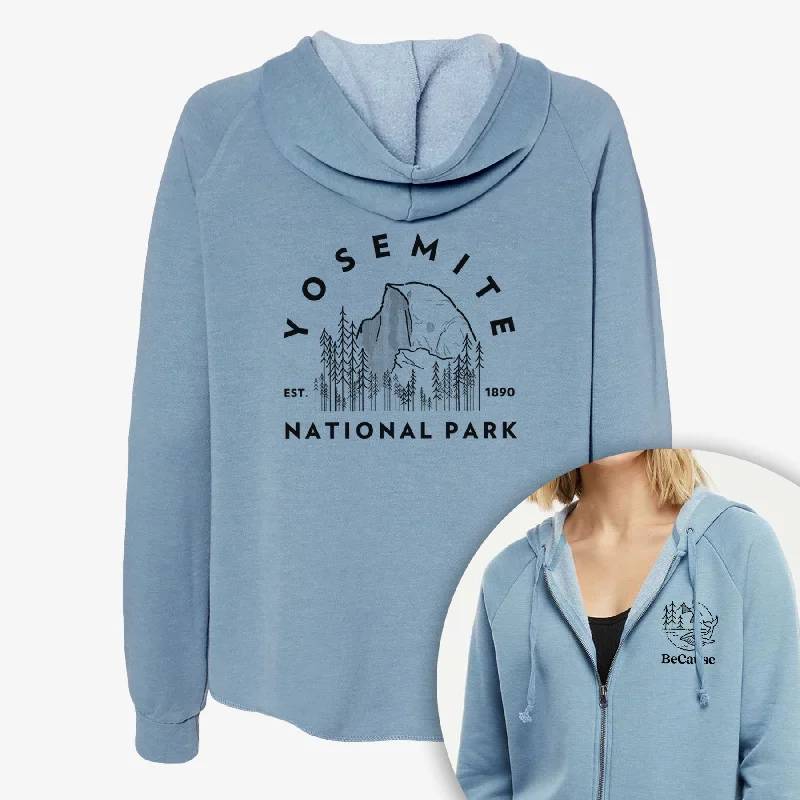 Yosemite National Park - Women's Cali Wave Zip-Up Sweatshirt