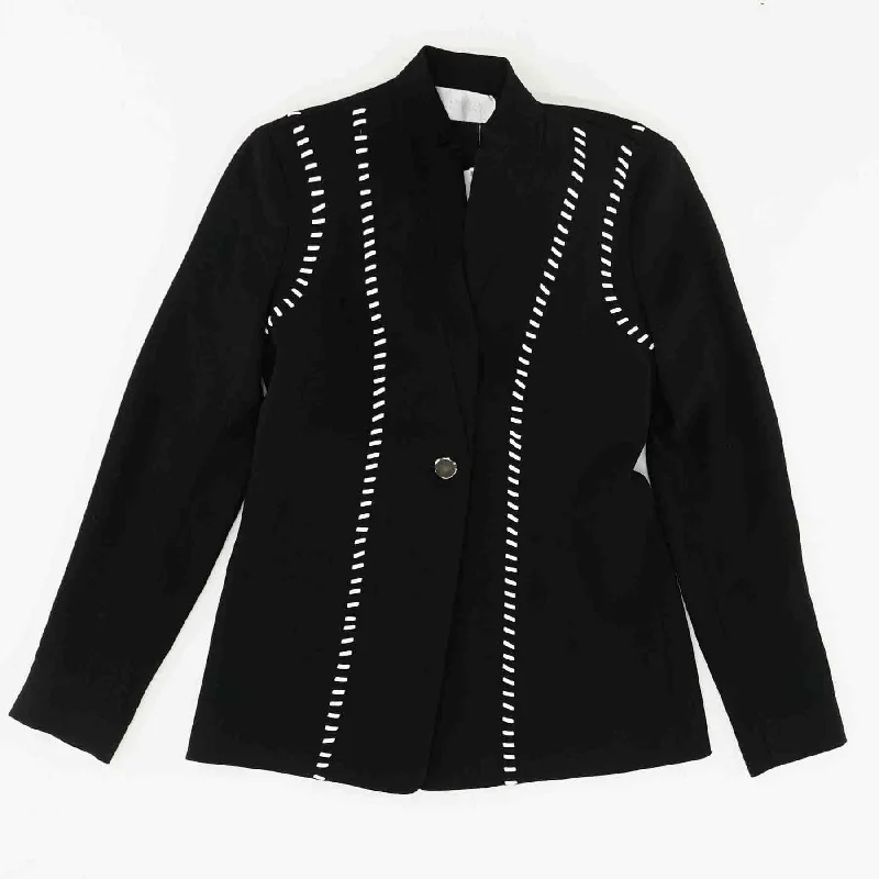 Black Solid Blazer