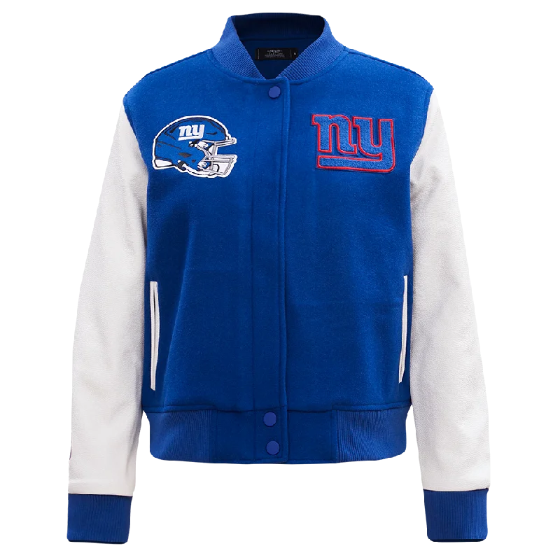 CHAMARRA UNIVERSITARIA NFL NEW YORK GIANTS CLASSIC ESSENTIALS PARA MUJER